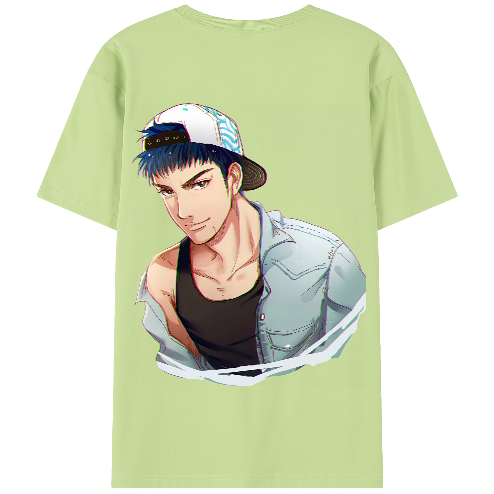 SLAM DUNK／スラムダンク 綿100％半袖Tシャツ（背面プリント）